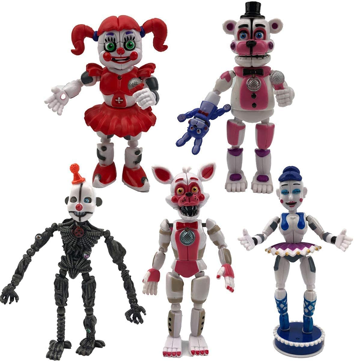 Amazon.co.jp: FNAF フィギュア FNAF おもちゃ 夜光 ボニー フォクシー